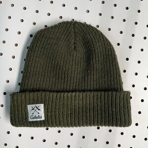 Cabela's Forest Green Ribbed Beanie